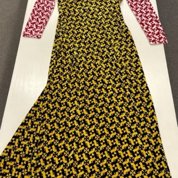 SOLD (on another site) Rachel Comey  Long Converge Stretchy Dress - Picture 4 of 5